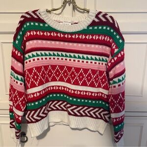 Gilli Holiday Fair Isle Patterned Crew Neck Sweater